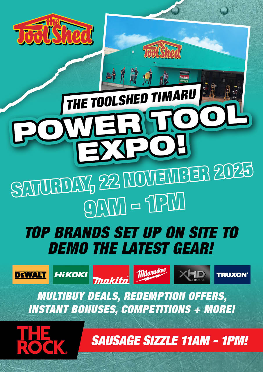 ToolShed Timaru Power Tool Expo (Event)